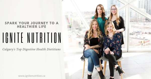 Ignite Nutrition is Calgary's top digestive health practice with registered dietitians and a psychologist on our team!