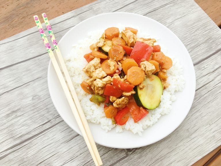 Low FODMAP Lemon Teriyaki Tofu Stirfry | Ignite Nutrition | Recipes | Calgary Registered Dietitians |